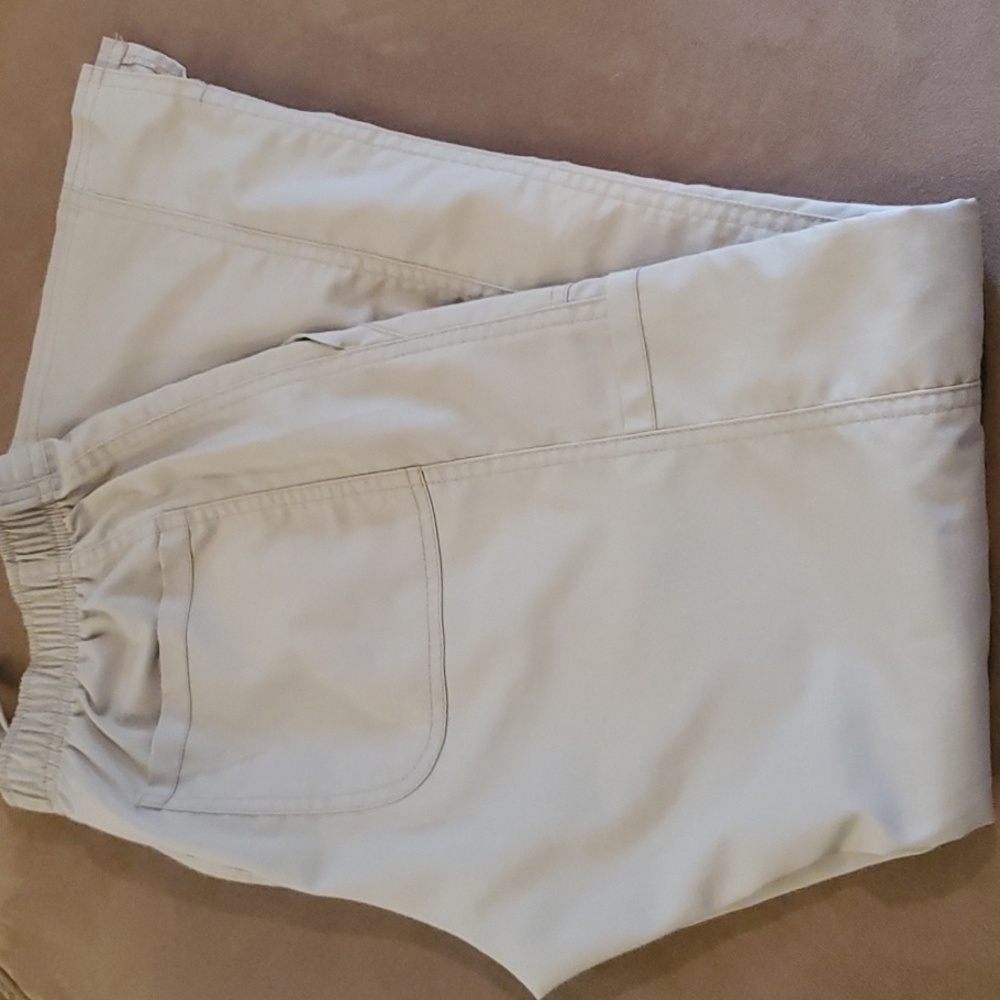 Womans Cherokee Khaki Scrub Cargo Pant, Size XS Petite - Picture 6 of 7
